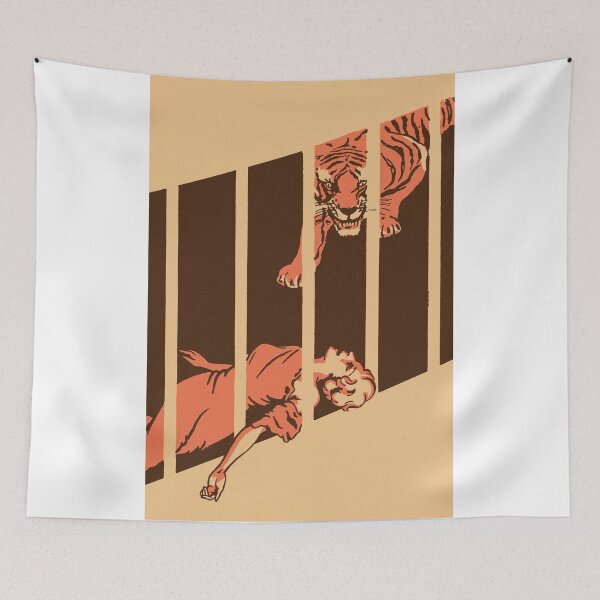 Item preview, In The Tiger's Cage designed and sold by TIGERRIFIC.