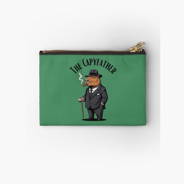 Item preview, The Capyfather – Funny Mafia Boss Capybara designed and sold by Sir Capy B.