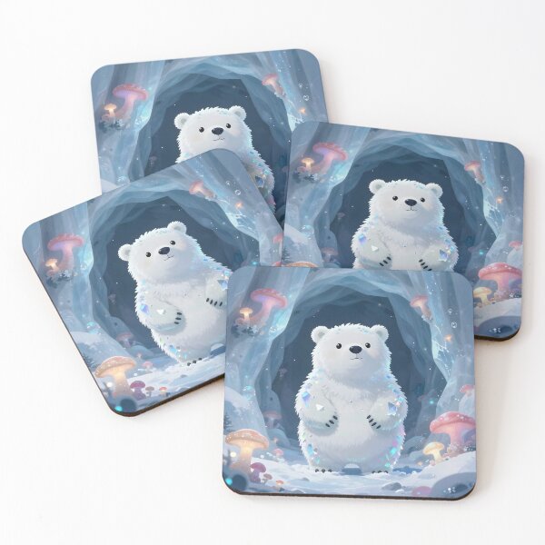 Item preview, Whimsical Crystal Polar Bear designed and sold by CSpeelman.