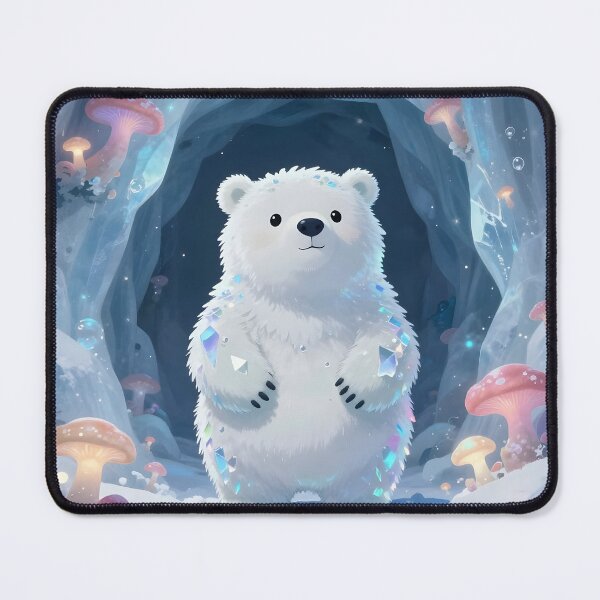 Item preview, Whimsical Crystal Polar Bear designed and sold by CSpeelman.
