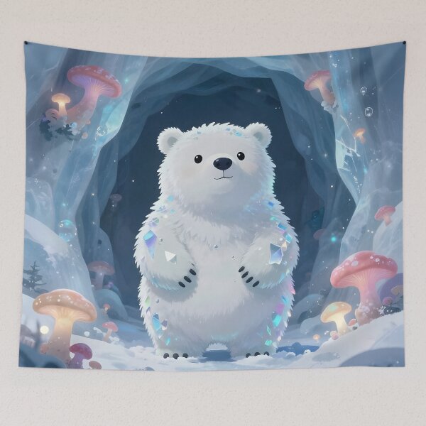 Item preview, Whimsical Crystal Polar Bear designed and sold by CSpeelman.