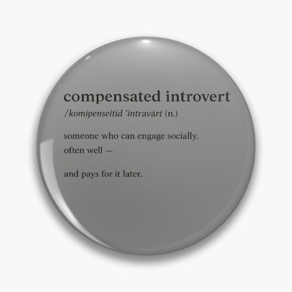 Item preview, Introvertido compensado designed and sold by PERSPECTIVERED.