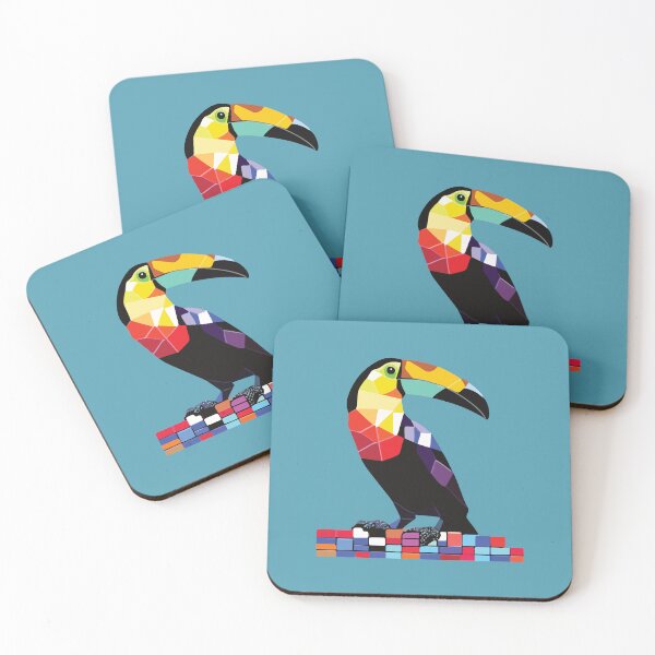 Item preview, toucan mosaic designed and sold by designmari.