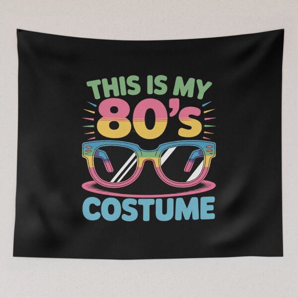 Item preview, This Is My 80s Costume 80's 90's Party 5 designed and sold by angolinnArt.