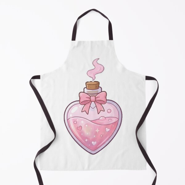 Item preview, Cute Magical Love Potion Bottle - Kawaii Valentine Art designed and sold by KimSnow Studio.