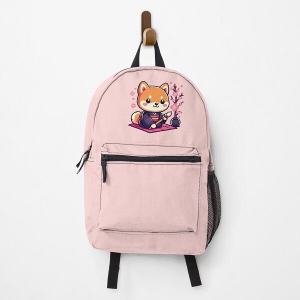 Item preview, Scholar Shiba Inu Dog - Japanese Calligraphy and Kimono designed and sold by GREENZ0NE.