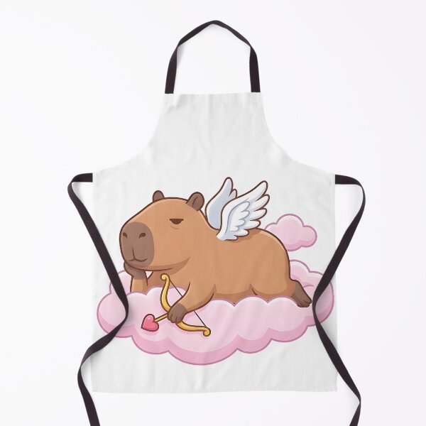 Item preview, Cute Cupid Capybara Angel - Funny Valentine Love designed and sold by KimSnow Studio.