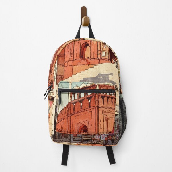 Item preview, Hiroshi Yoshida Woodblock Print | Jama Masjid Delhi Art | Mughal Architecture | Mosque Scene | Shin-Hanga Movement designed and sold by artofuniverse.