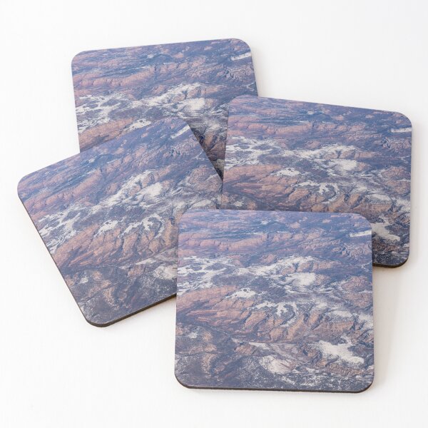 Item preview, Red Earth Canyons with a Dusting of Snow designed and sold by Georgia Mizuleva.