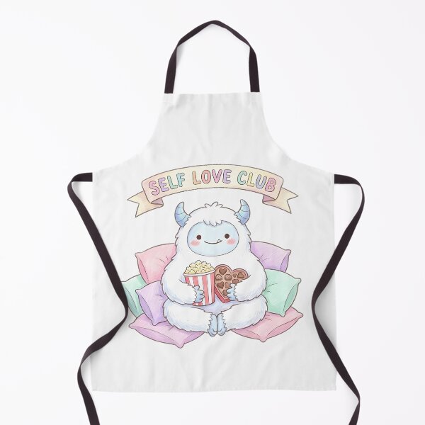 Item preview, Cute Yeti Self Love Club - Anti Valentine's Day designed and sold by KimSnow Studio.