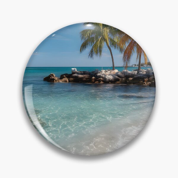 Item preview, Florida Keys Coastal Calm - Key West Beach designed and sold by daila70.