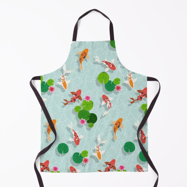 Item preview, Koi pond with water lilies designed and sold by Jennifer Ladd.