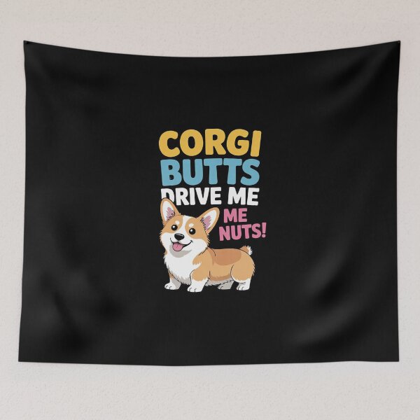 Item preview, Corgi Butts Drive Me Nuts Dog Lover designed and sold by DigitaldeligArt.