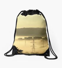 urban landscape Drawstring Bag