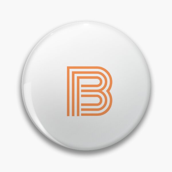 Item preview, Minimal Striped Letter B – Modern Initial Design designed and sold by AaronStone1898.