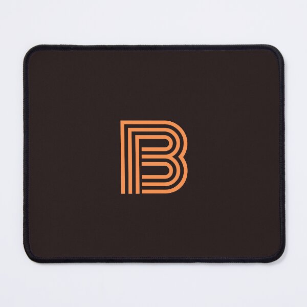 Item preview, Minimal Striped Letter B – Modern Initial Design designed and sold by AaronStone1898.