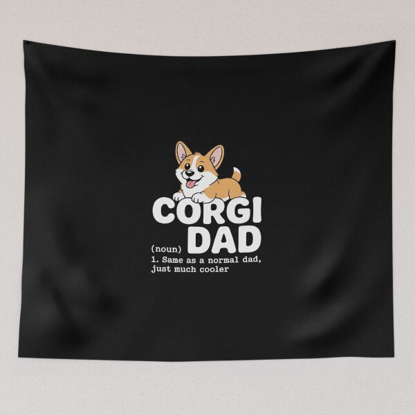 Item preview, Corgi Dad Definition  Pet Corgi Dog Lover Father's Day designed and sold by DigitaldeligArt.