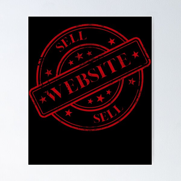 Sell Website Poster