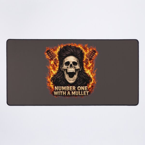 Item preview, Number One With a Mullet designed and sold by TorsoMachine.