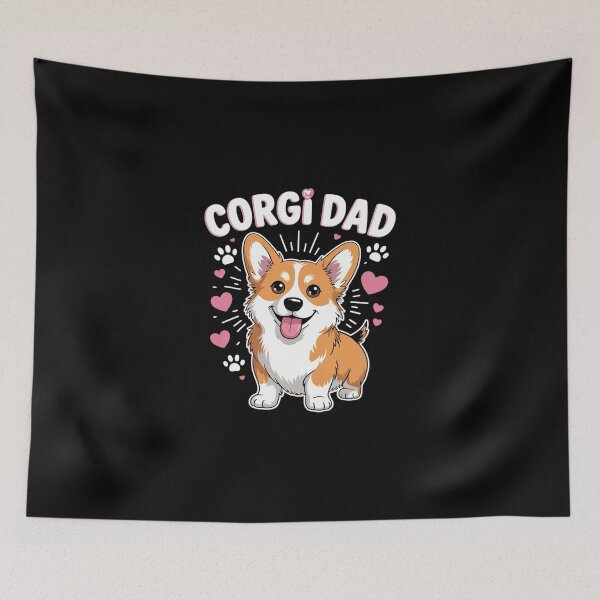 Item preview, Corgi Dad for Corgi Dog Pet Lovers 4 designed and sold by DigitaldeligArt.