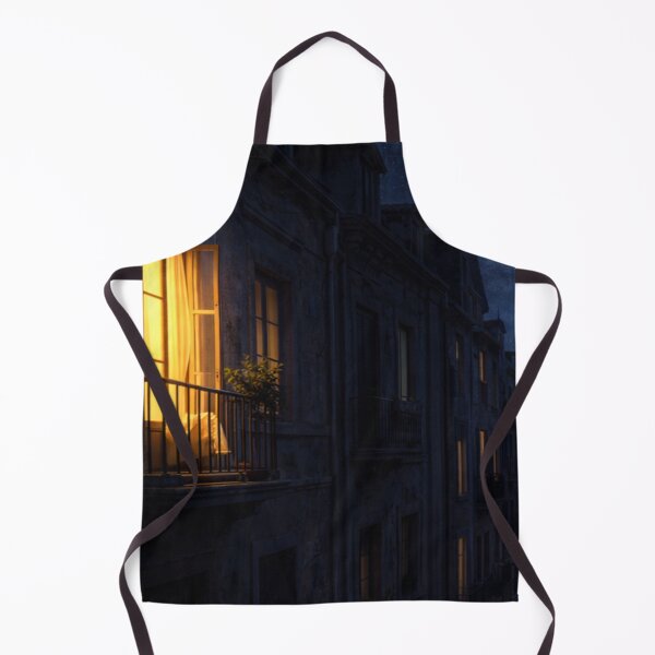 Item preview, Warm Balcony Light On Quiet Night designed and sold by MIArt Studio.