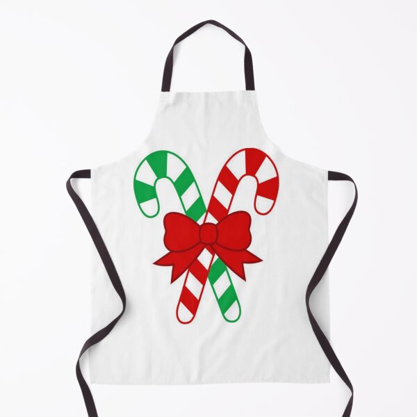 Item preview, Christmas Candy Canes Crossed with Red Bow – Classic Festive Style designed and sold by Latelierdangel.