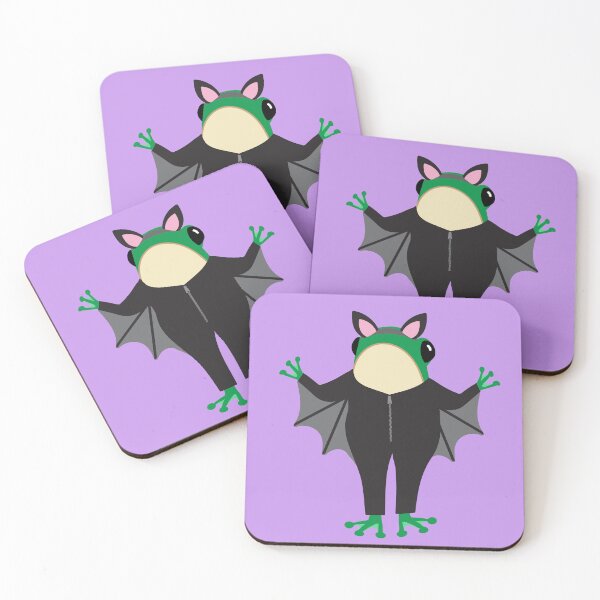 Item preview, Frog in a Halloween bat costume  designed and sold by Jennifer Ladd.