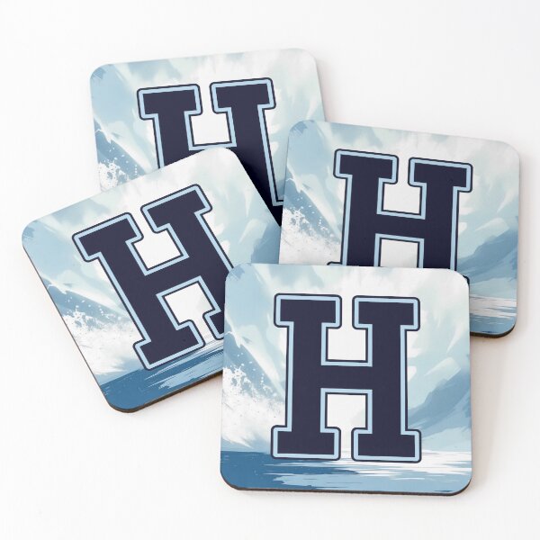 Item preview, Navy Blue Letter H – Initial Monogram for Boys designed and sold by roxysnextgenart.