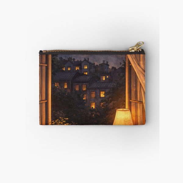 Item preview, Warm Window View On Quiet Night designed and sold by MIArt Studio.