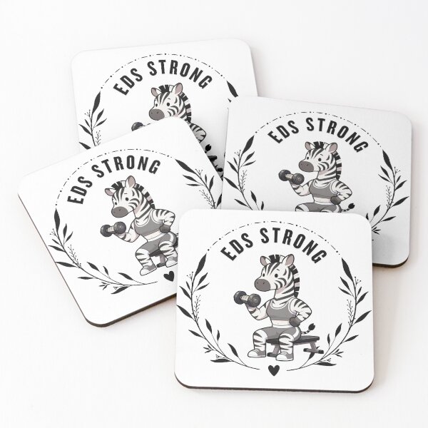 Item preview, Little Zebra, Big Effort. weight training zebra. designed and sold by ZebraDazzleDesigns.
