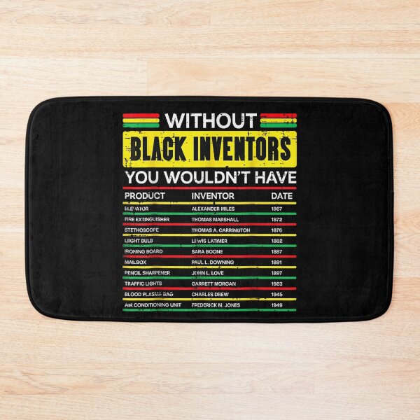Item preview, Black Inventors You Wouldnt Have History Educational List Retro Infographic Art designed and sold by Gargamal.