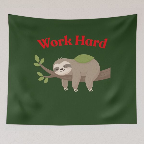 Item preview, Work Hard designed and sold by absurdiculous.