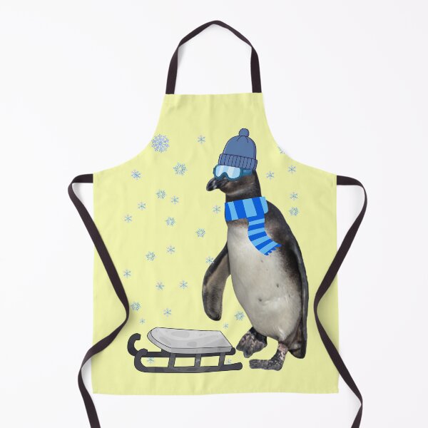 Item preview, Penguin loves sledding designed and sold by Katja LebenFreude.