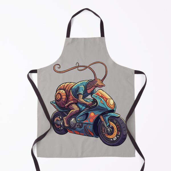 Item preview, Snail on a Motorcycle designed and sold by MartynaKanik.