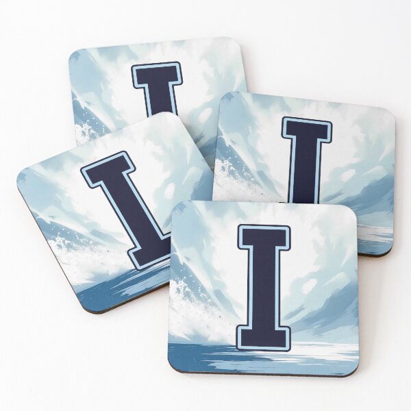 Item preview, Navy Blue Letter I – Initial Monogram for Boys designed and sold by roxysnextgenart.