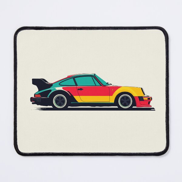 Item preview, 964 911 930 Turbo Pop Art Modern Illustration designed and sold by blackdogshop.