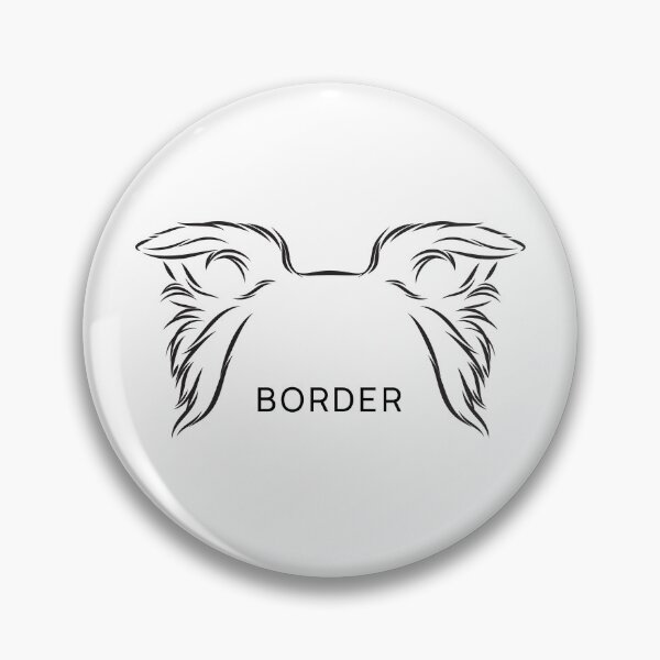 Item preview, Border Collie Ears – Minimal Line Art Dog Design designed and sold by Noyalita.