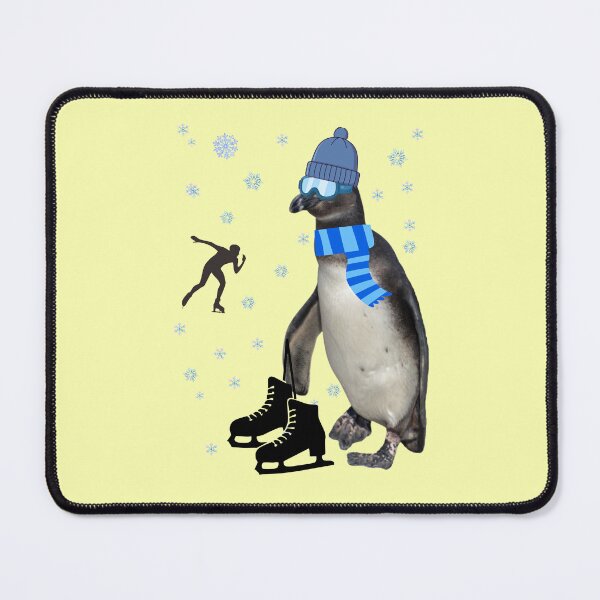 Item preview, Speed skater penguin designed and sold by Katja LebenFreude.