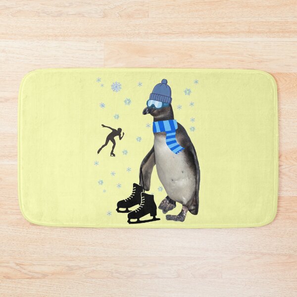 Item preview, Speed skater penguin designed and sold by Katja LebenFreude.
