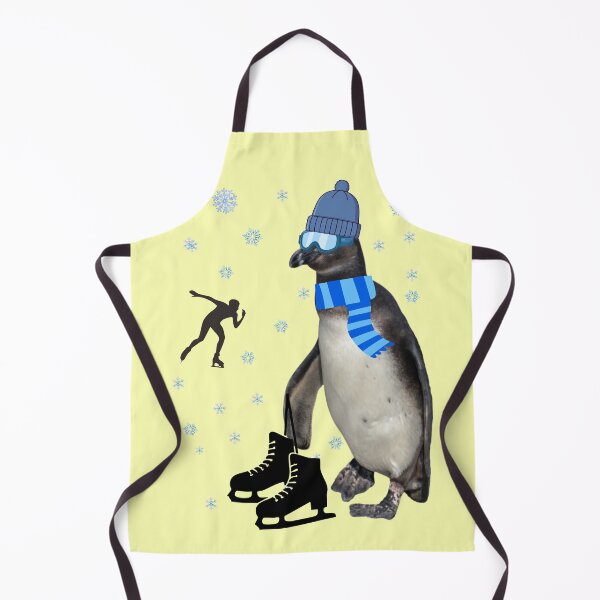 Item preview, Speed skater penguin designed and sold by Katja LebenFreude.