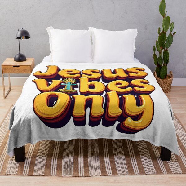 Item preview, Jesus Vibes Only Retro Faith Design designed and sold by Pastor Reeves Studio.