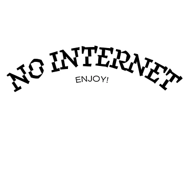 Artwork thumbnail, NO INTERNET, JUST VIBES by Threadsoftresor