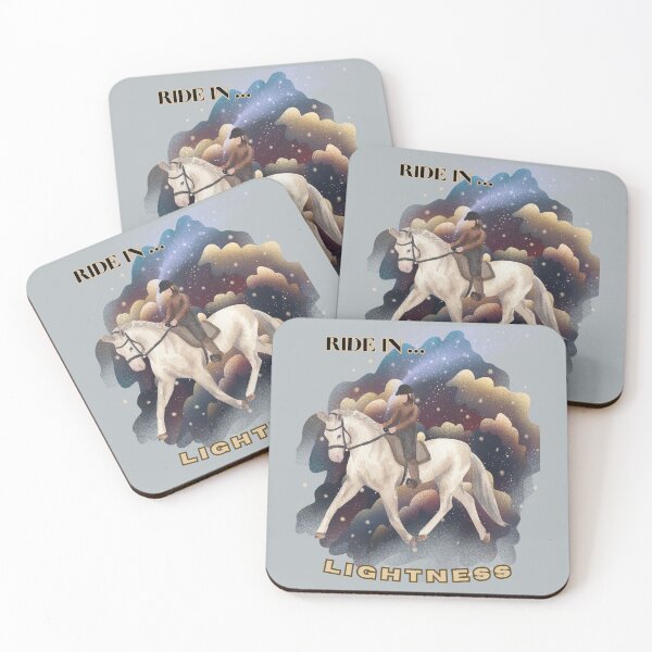 Item preview, Horse and Rider Like Riding on a Cloud designed and sold by ChunkyMonty.