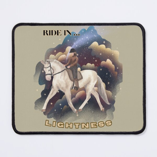 Item preview, Horse and Rider Like Riding on a Cloud designed and sold by ChunkyMonty.