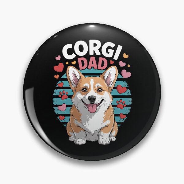 Item preview, Corgi Dad for Corgi Dog Pet Lovers designed and sold by DigitaldeligArt.