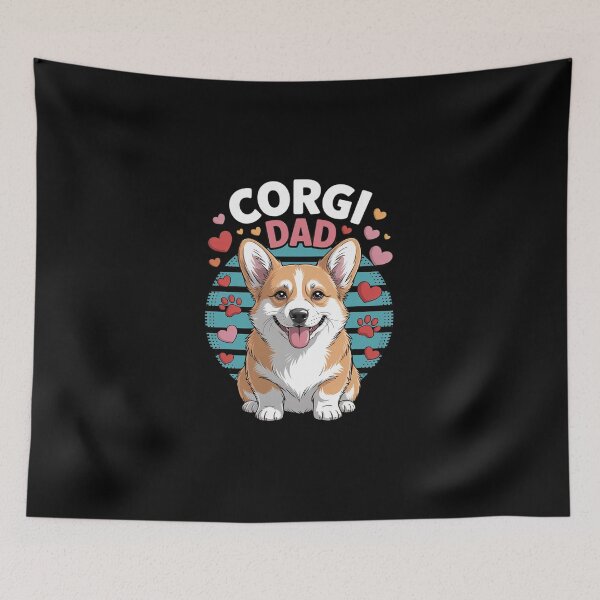 Item preview, Corgi Dad for Corgi Dog Pet Lovers designed and sold by DigitaldeligArt.
