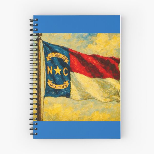Item preview, North Carolina State Flag designed and sold by TinCatOutPost.