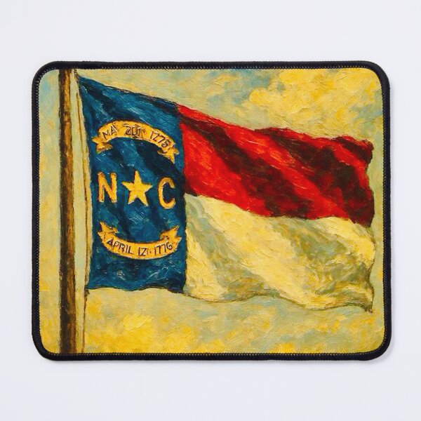 Item preview, North Carolina State Flag designed and sold by TinCatOutPost.
