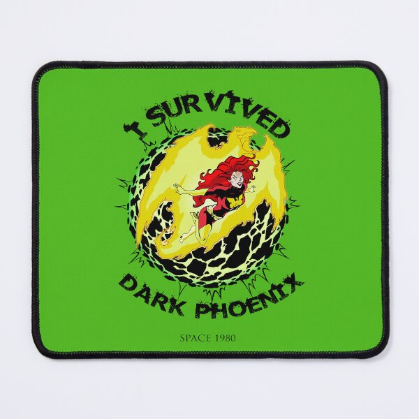 Item preview, I Survived Dark Phoenix – X-Men Parody Tee designed and sold by MikeMoreArt.