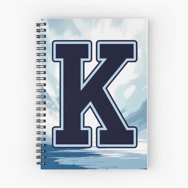 Item preview, Navy Blue Letter K – Initial Monogram for Boys designed and sold by roxysnextgenart.